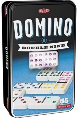 Domino dziewiątkowe w puszce