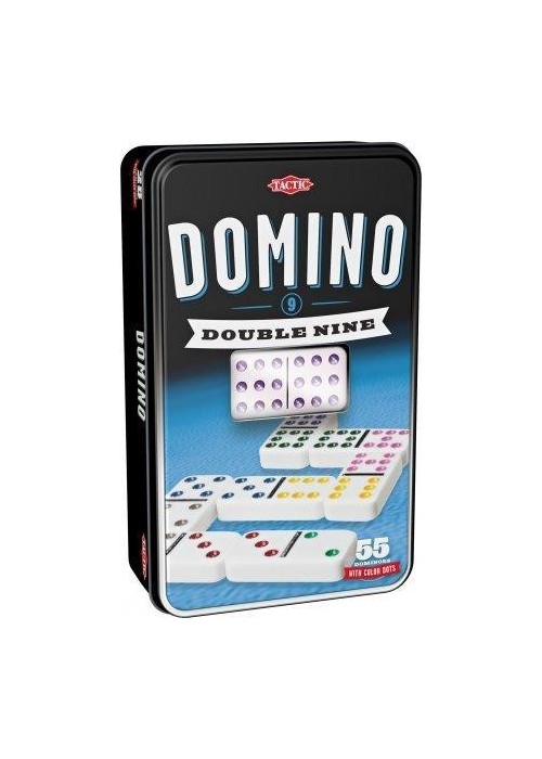 Domino dziewiątkowe w puszce