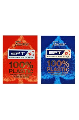 Karty EPT 100% Plastic mix FOURNIER