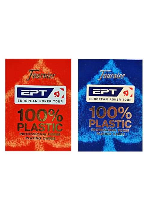 Karty EPT 100% Plastic mix FOURNIER