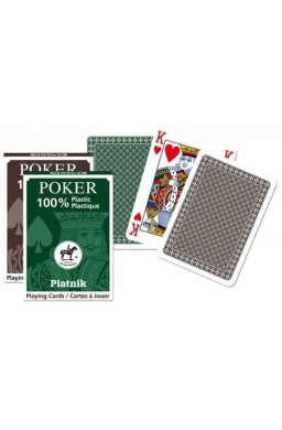 Karty pojedyńcze talie "plastik Poker" PIATNIK