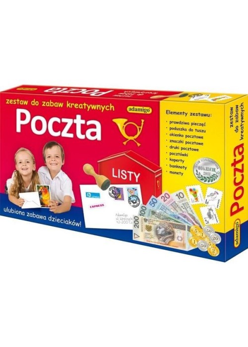 Poczta - Zestaw do zabaw kreatywnych