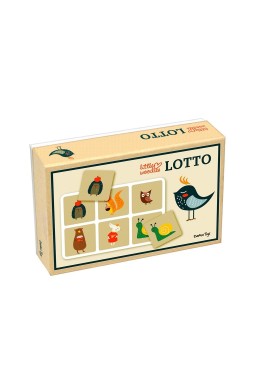 Lotto Gra Planszowa dla Dzieci Little Woodies