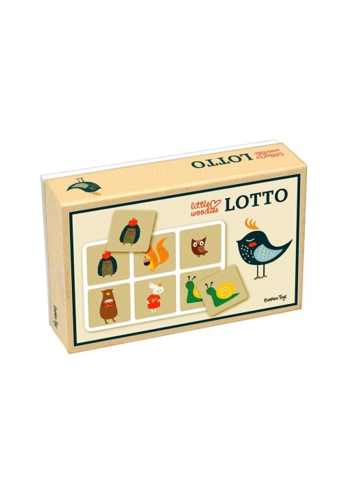 Lotto Gra Planszowa dla Dzieci Little Woodies