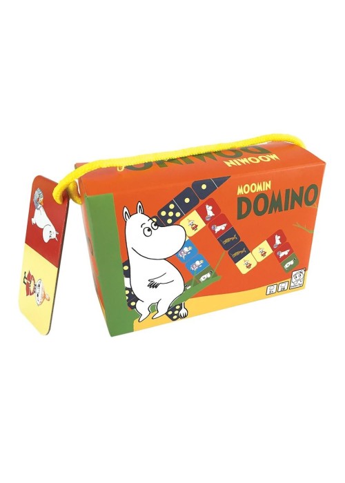 Domino dla Dzieci Gra Logiczna Kuferek Muminki