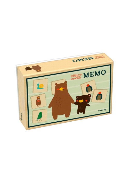 Memory, Gra pamięciowa dla Dzieci, Little Woodies