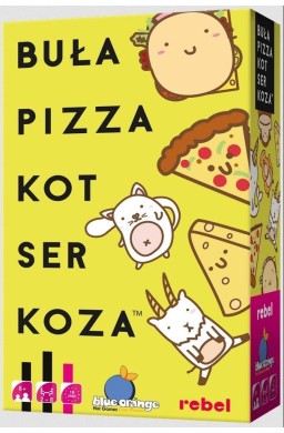 Buła, Pizza, Kot, Ser, Koza REBEL