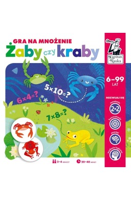 Kapitan Nauka. Żaby czy kraby? Gra na mnożenie