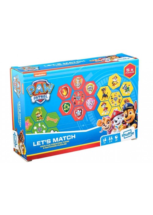 Shuffle - Paw Patrol Let's Match CARTAMUNDI