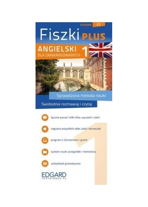 Angielski Fiszki PLUS dla zaawansowanych 1