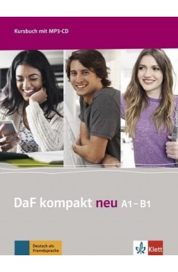 DaF Kompakt Neu A1/B1 Kursbuch + CD LEKTORKLETT