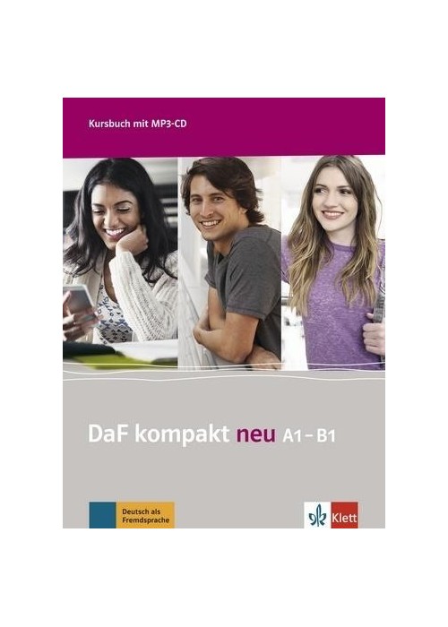 DaF Kompakt Neu A1/B1 Kursbuch + CD LEKTORKLETT