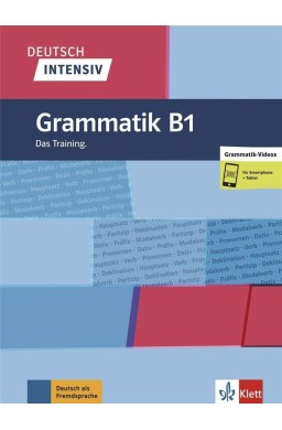 Deutsch intensiv. Grammatik B1 + online