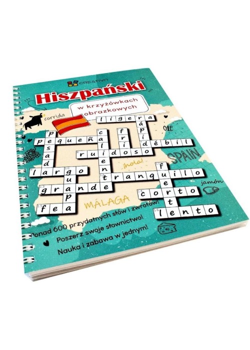 Hiszpański w krzyżówkach obrazkowych CREATIVO
