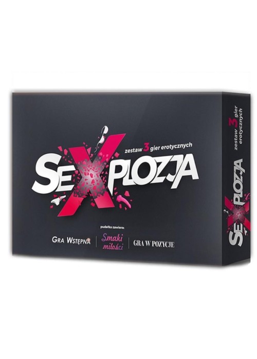 Sexplozja - zestaw 3 gier erotycznych