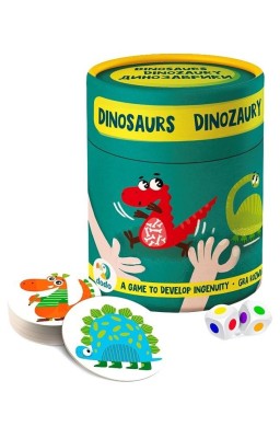 Gra na spostrzegawczość - Dinozaury