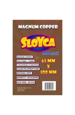 Koszulki Magnum Copper 65x100mm (100szt) SLOYCA