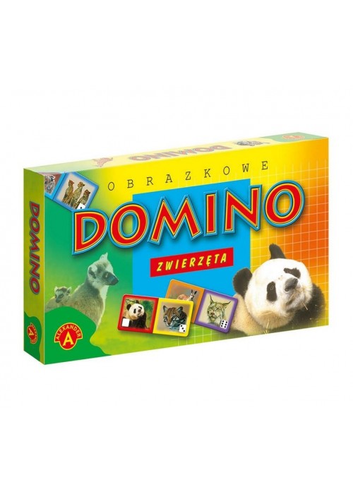 Domino obrazkowe - zwierzęta ALEX