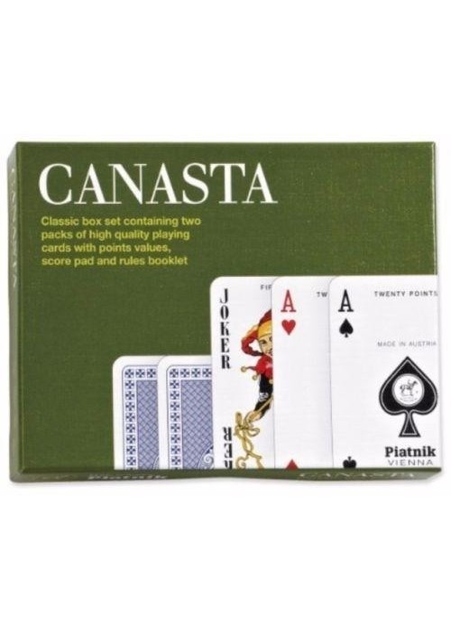Karty standard "Canasta extra new classic" PIATNIK Karty standard "Canasta extra new classic" PIATNIK