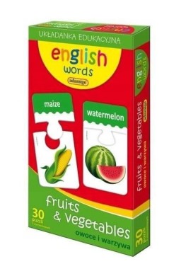 English words Fruits & vegetables