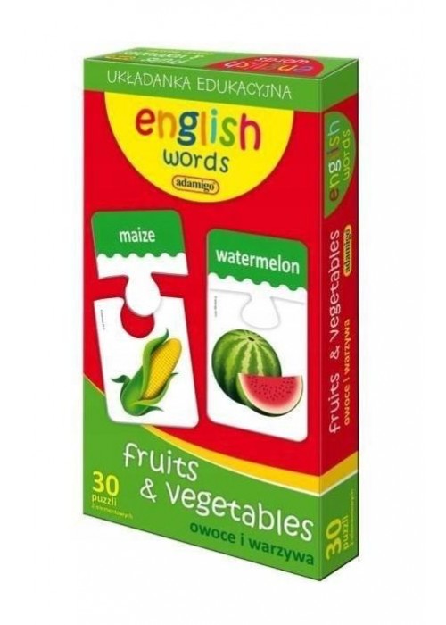 English words Fruits & vegetables