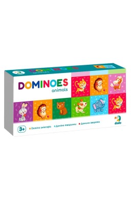 Domino Zwierzęta 29 elementów