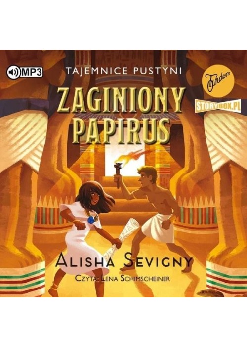 Tajemnice pustyni T.1 Zaginiony papirus audiobook