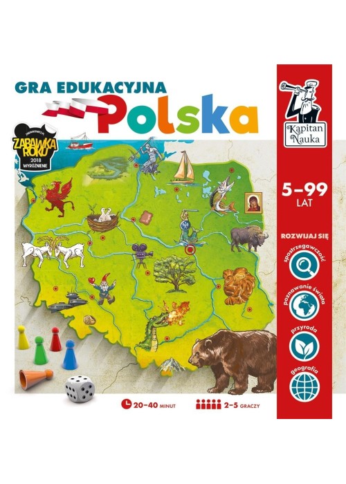 Kapitan Nauka Gra edukacyjna - Polska