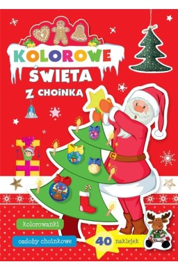 Kolorowe Święta z choinką