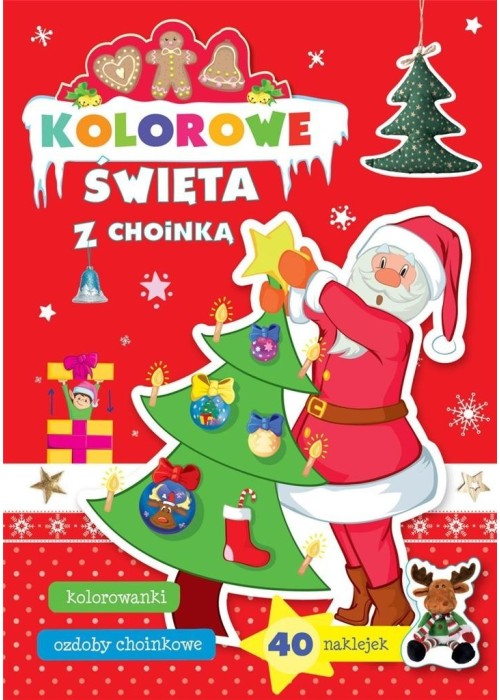 Kolorowe Święta z choinką