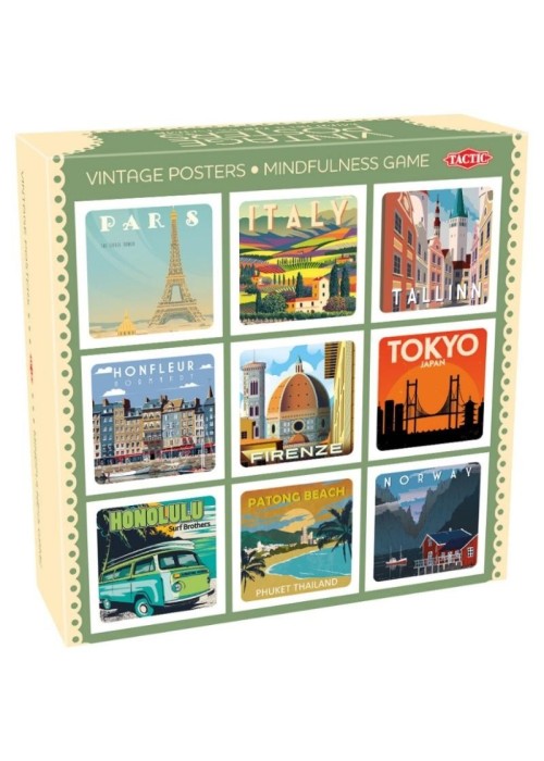 Vintage Posters Mindfullness Game
