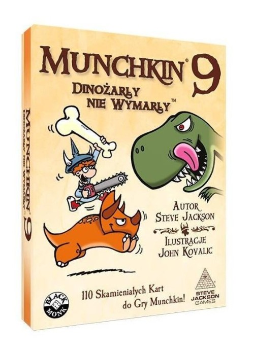 Munchkin 9 Dinożarły Nie Wymarły BLACK MONK