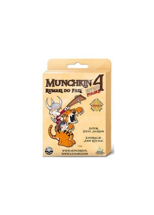 Munchkin 4 Rumaki do Paki BLACK MONK