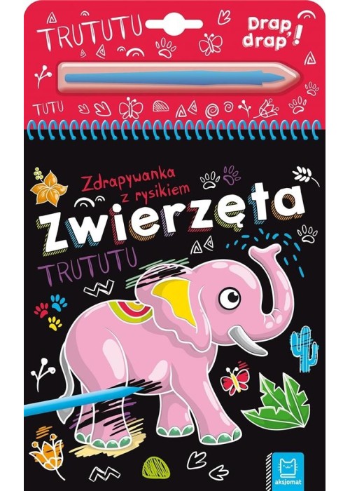 Zwierzęta. Zdrapywanka z rysikiem Zwierzęta. Zdrapywanka z rysikiem