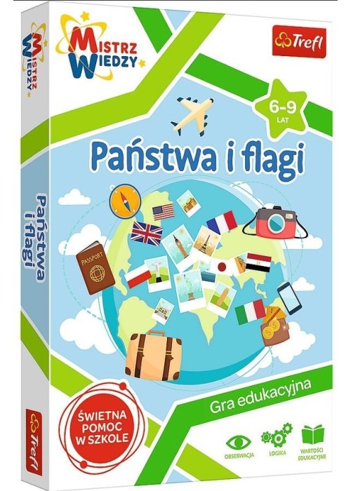 Mistrz wiedzy - Państwa i flagi TREFL