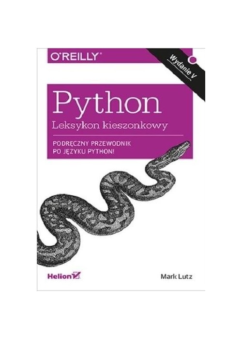 Python. Leksykon kieszonkowy