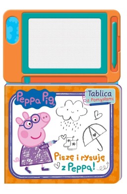 Peppa Pig.Tablica z pomysłami. Piszę i rysuję...