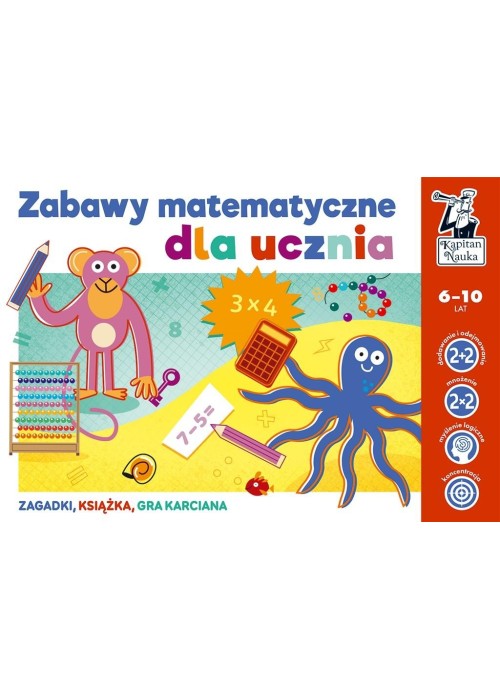 Kapitan Nauka. Zabawy matematyczne dla ucznia