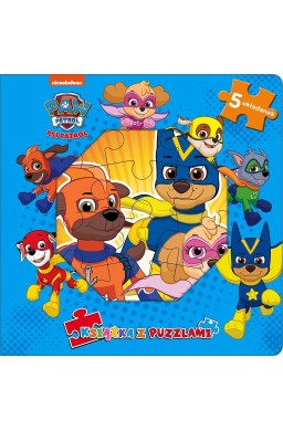 Psi Patrol. Książka z puzzlami