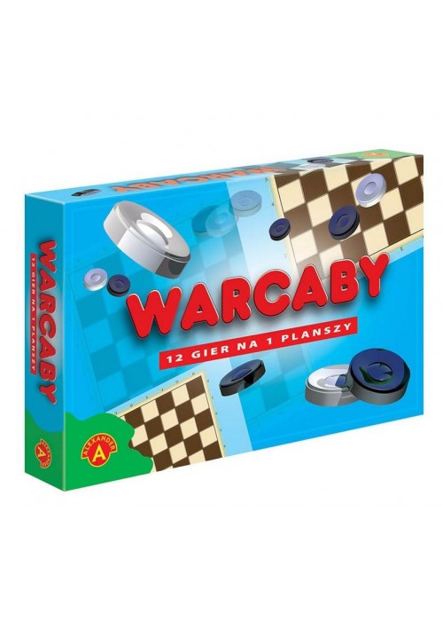 Warcaby 12 gier na planszy ALEX
