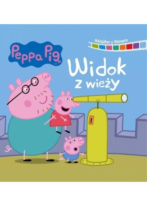 Świnka Peppa. Książka z filmem. Widok z wieży +DVD