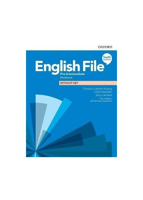 English File 4E Pre-Intermediate WB without key