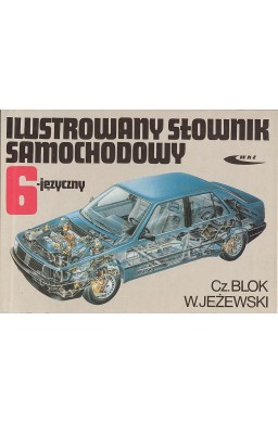 Ilustrowany słownik samochodowy 6-języczny