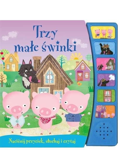 Trzy małe świnki. Naciśnij przycisk