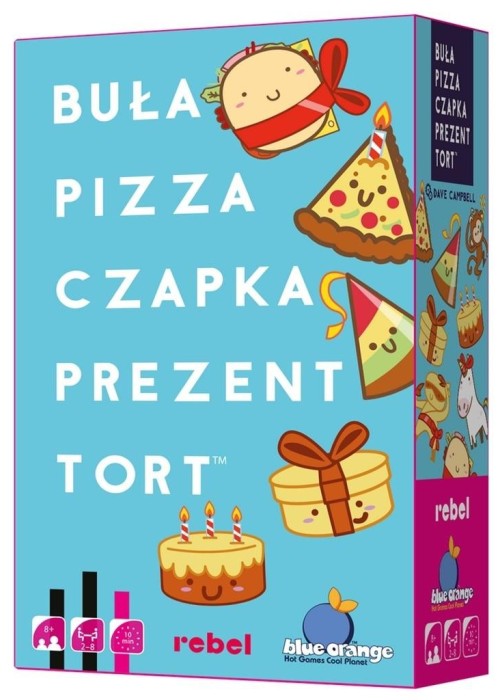 Buła, Pizza, Czapka, Prezent, Tort REBEL Buła, Pizza, Czapka, Prezent, Tort REBEL