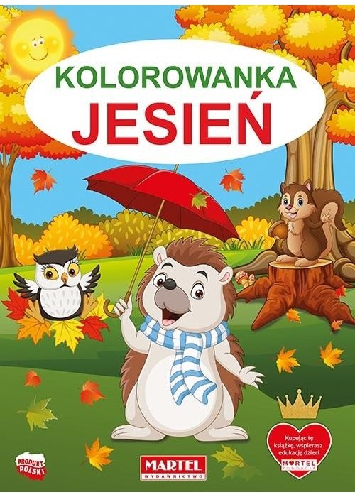 Kolorowanka. Jesień MARTEL