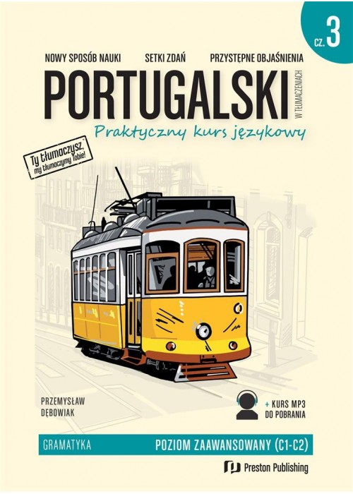 Portugalski w tłumaczeniach. Gramatyka 3 + mp3