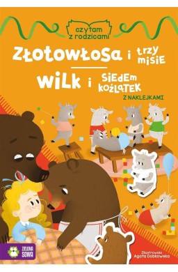 Czytam z rodzicami. Złotowłosa i trzy misie/ Wilk