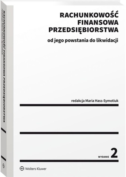 Rachunkowość finansowa przedsiębiorstwa
