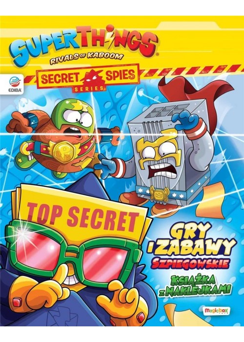 SuperZings - Książka z naklejkami SuperZings - Książka z naklejkami